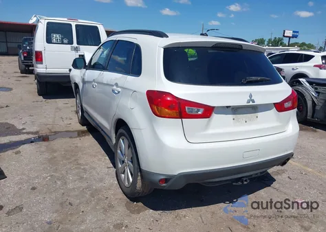 2014 Mitsubishi Outlander Sport Se from USA, damaged, VIN 4A4AP4AUXEE025743